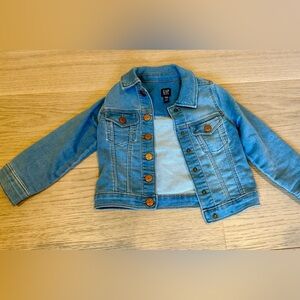 GAP Kids Blue Denim Jacket - size 4